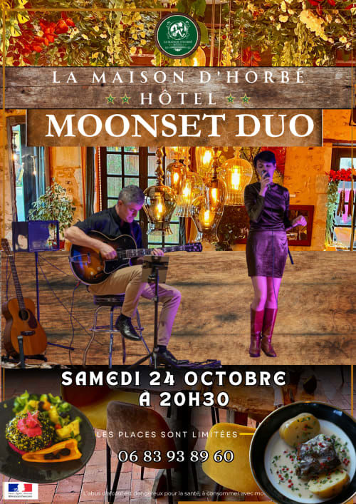 Concert Moonset Duo à La Maison d'Horbé, Belforêt-en-Perche, samedi 24 octobre à 20h30