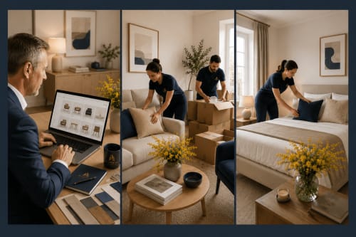 Mattbnb gestionnaire hôtel présentant la décoration intérieure et les services de ménage à Metz, France