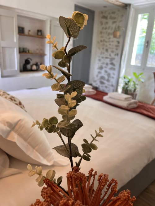 Arrangement botanique séché dans la chambre à La Maison de Vaison, Vaison-la-Romaine