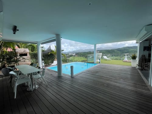 Villa de luxe avec piscine privée dominant le parcours de golf de Martinique, Résidence Thalie, Les Trois-Îlets