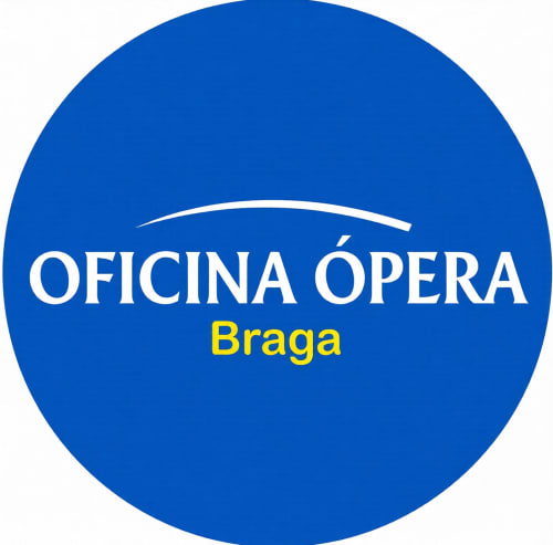 Logotipo Oficina Ópera da gestora de propriedades RH Charming Apartments em Braga, Portugal