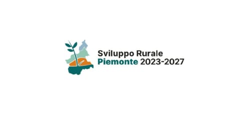 Logo del programma di sviluppo rurale Sviluppo Rurale Piemonte 2023-2027 per Cigliè