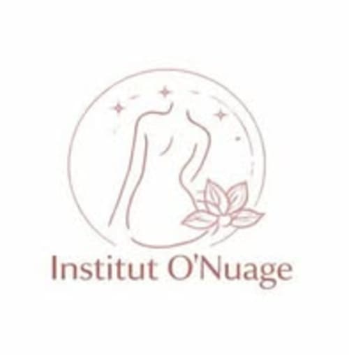 Logo Institut O'Nuage avec silhouette élégante et fleur de lotus, services bien-être spa aux Gîtes De Petrocoriis Boulazac