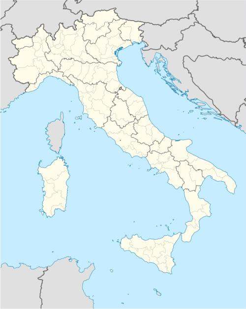 Mappa dell'Italia con la posizione di San Benedetto Val di Sambro nella regione Emilia-Romagna