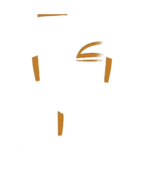 Minimalist line drawing of a hospitality icon for The Africa Reach B&B in Accra, Ghana