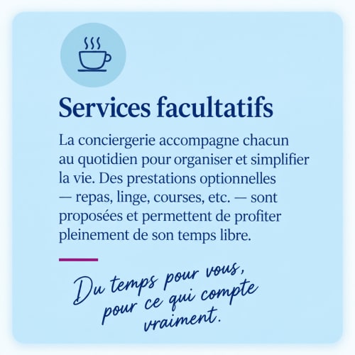 Services optionnels - Un Air De Famille BnB Vittel. Conciergerie avec repas, linge et courses.