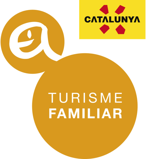 Logo Turisme Familiar de l'Hotel Lo Paller a Catalunya, Valença d'Aneu - certificació de turisme familiar