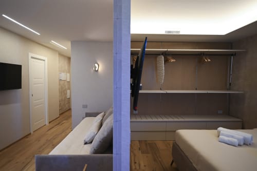 Ginestra apartment at Vimini Apulian Experience with bedroom, closet system, and modern amenities in Bari
