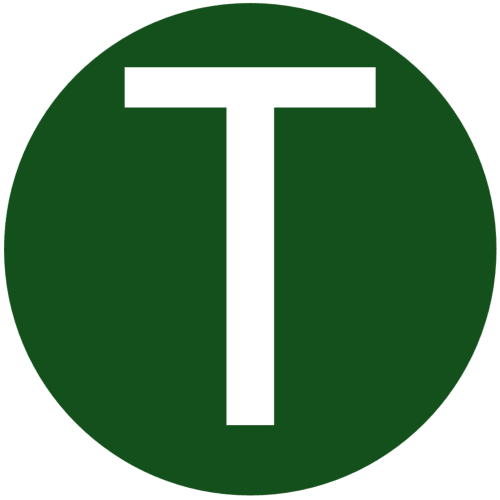 White letter T on dark green circle, Vindihouses - Le Domaine Des Ducs logo, Epinac bed and breakfast