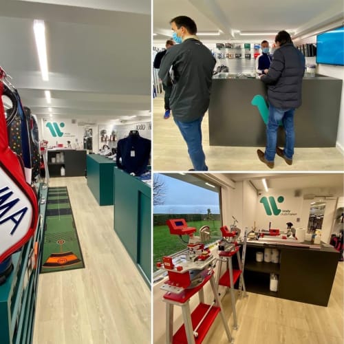 Wally Automaker workshop in Paris Boulogne hotel featuring red machinery and interactive craft stations