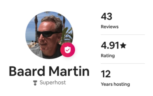 Baard Martin, Superhost at Casa Zahora in Spain, with 4.91★ rating and 12 years hosting experience
