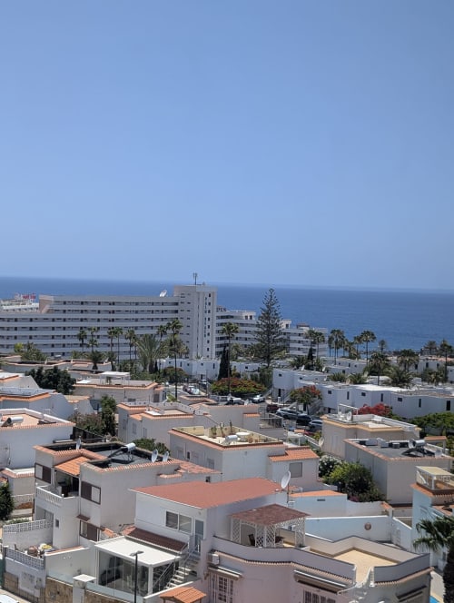 Attico Los Agaves apartment with sea view overlooking Costa Adeje beach, Tenerife
