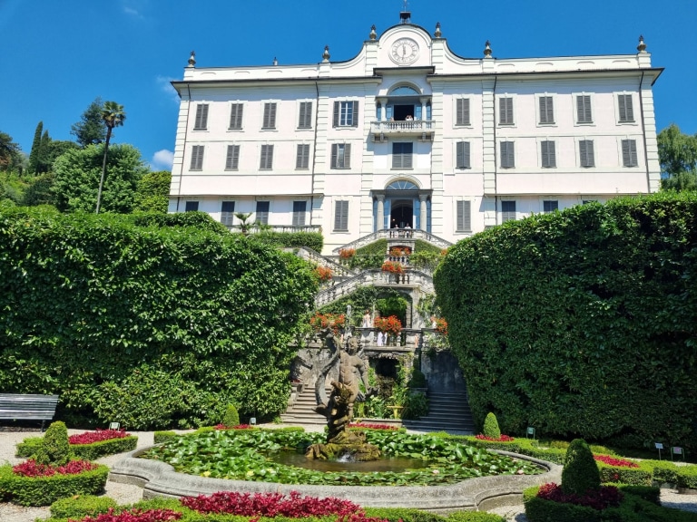 Villa Carlotta’s magnificent terraced gardens overlooking Lake Como