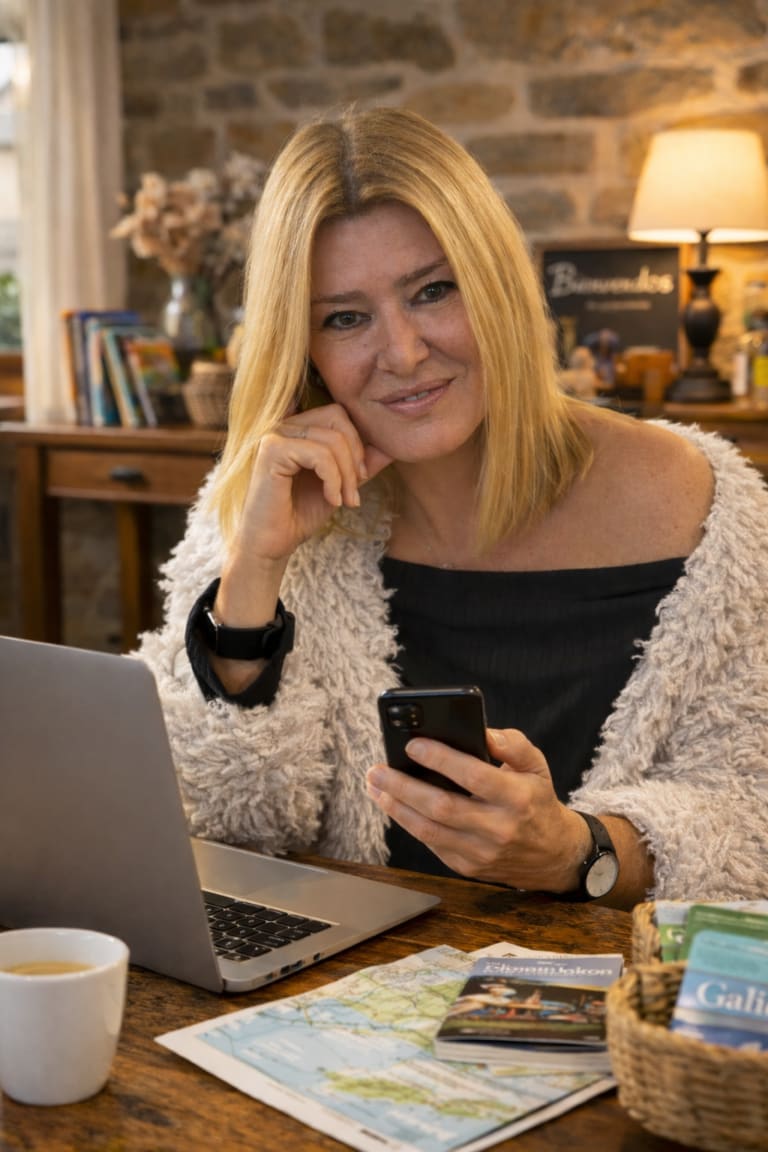 Comunicación inteligente y asistencia digital para huéspedes Holibai