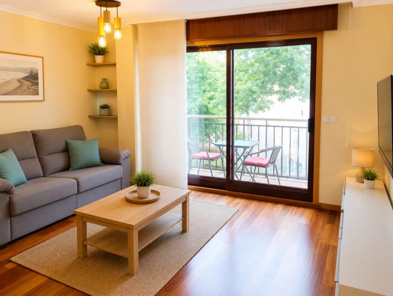 Holibai Avelaíña · Apartamento de dos dormitorios en Baiona
