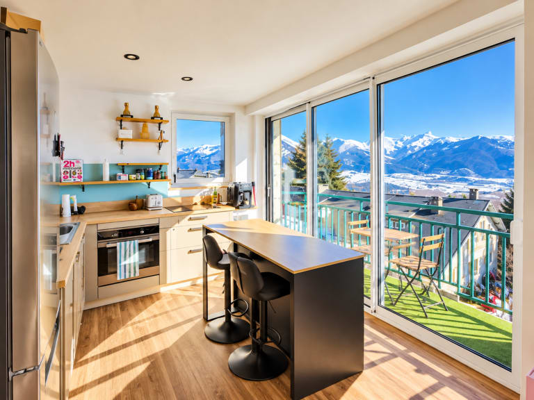 Intérieur lumineux de l'appartement