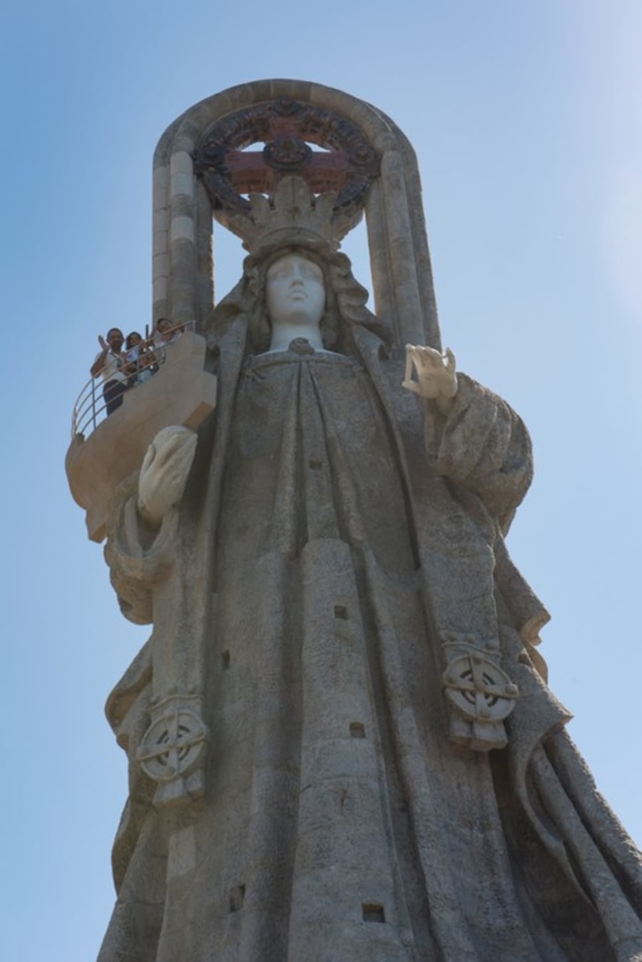 Virgen de la Roca en Baiona
