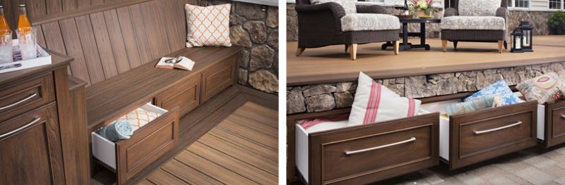 deck drawer storage