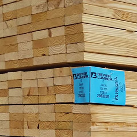 Biewer Select Cut 2 x 4 Treated Pine Boards