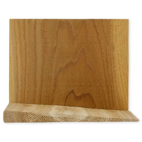 Western Red Cedar Rough Face Bevel Siding - 3/4 x 10 (Random Lengths)