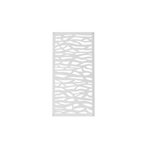 Decorative Screen Panel by Duralife - White - Sprig