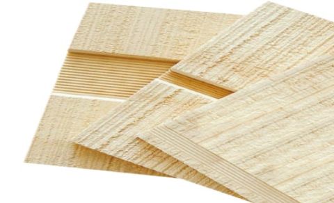 Plain Square Edge Premium Radiata Pine Siding - 11/32" 4x8