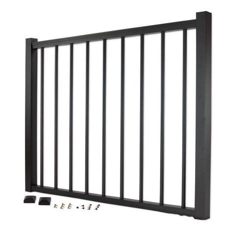 Trex Aluminum Gate with Round Balusters - 42"