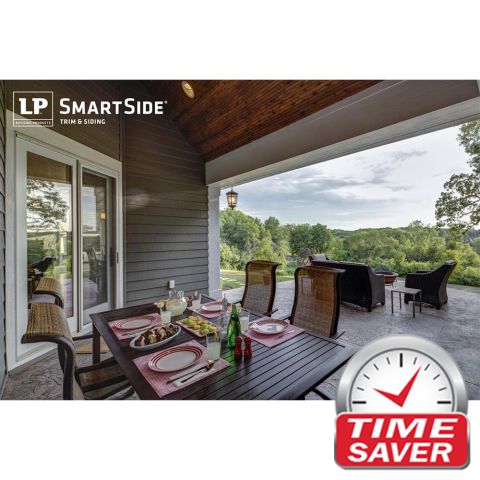 LP SmartSide ExpertFinish 4/4 x 8 Cedar Texture Trim