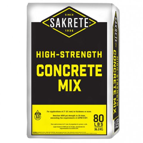 Sakrete High-Strength Concrete Mix