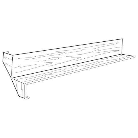 Rollex Inside Corner - Woodgrain Finish