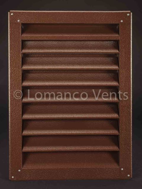 Lomanco 100 Series 1218100 Rectangular Gable Louver 12" x 18" (15" x 21" Overall)