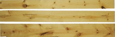 1 x 6 #4 Ponderosa Pine Kiln Dried S4S Boards - Random Lengths