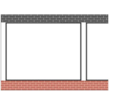 Westbury ScreenRail Frame Rail