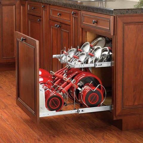 Two-Tier Cookware Organizer