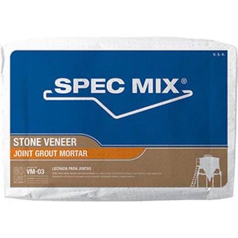 Spec Mix Stone Veneer Joint Grout Mortar 80 lb