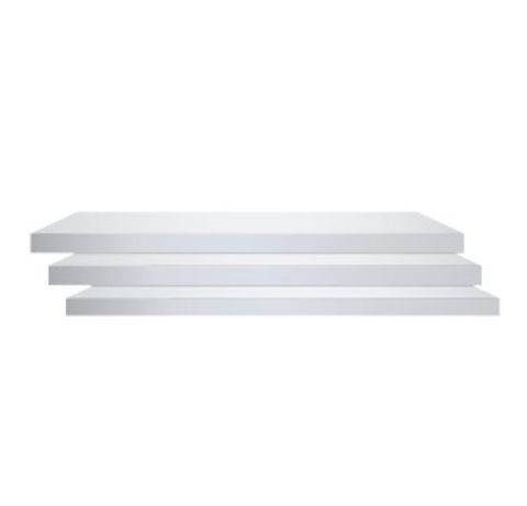 White Melamine Shelving Square Edge