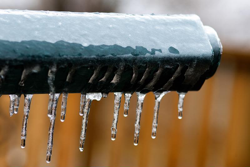 Water that freezes and unfreezes constantly can cause many problems around a house.