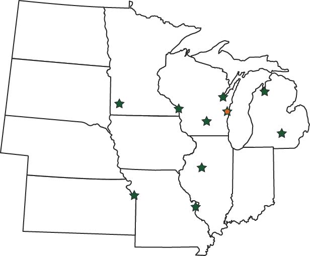 Distribution Map