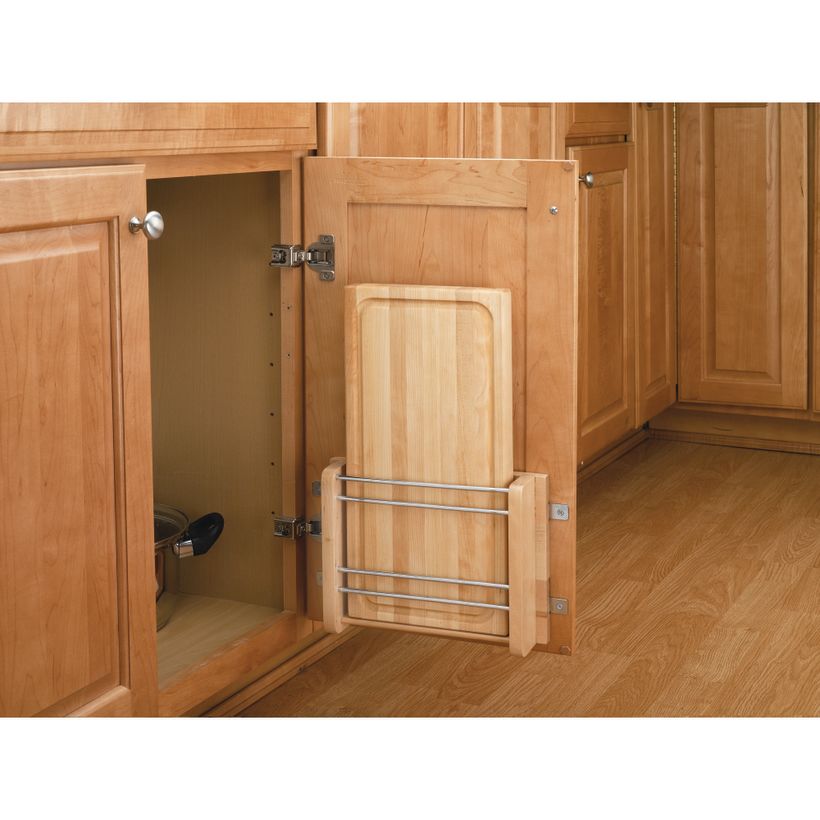 Amerhart 4dmcb Series Door Storage Cutting Board Rack With