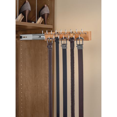 pull out belt rack