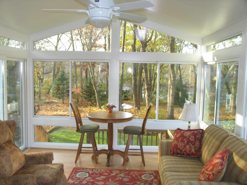 Adding a sunroom is a great way to beautify a home.