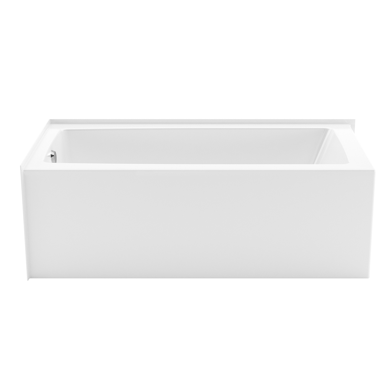 Mackenzie Corner 6030 AcrylX Corner Left-Hand Drain Bathtub