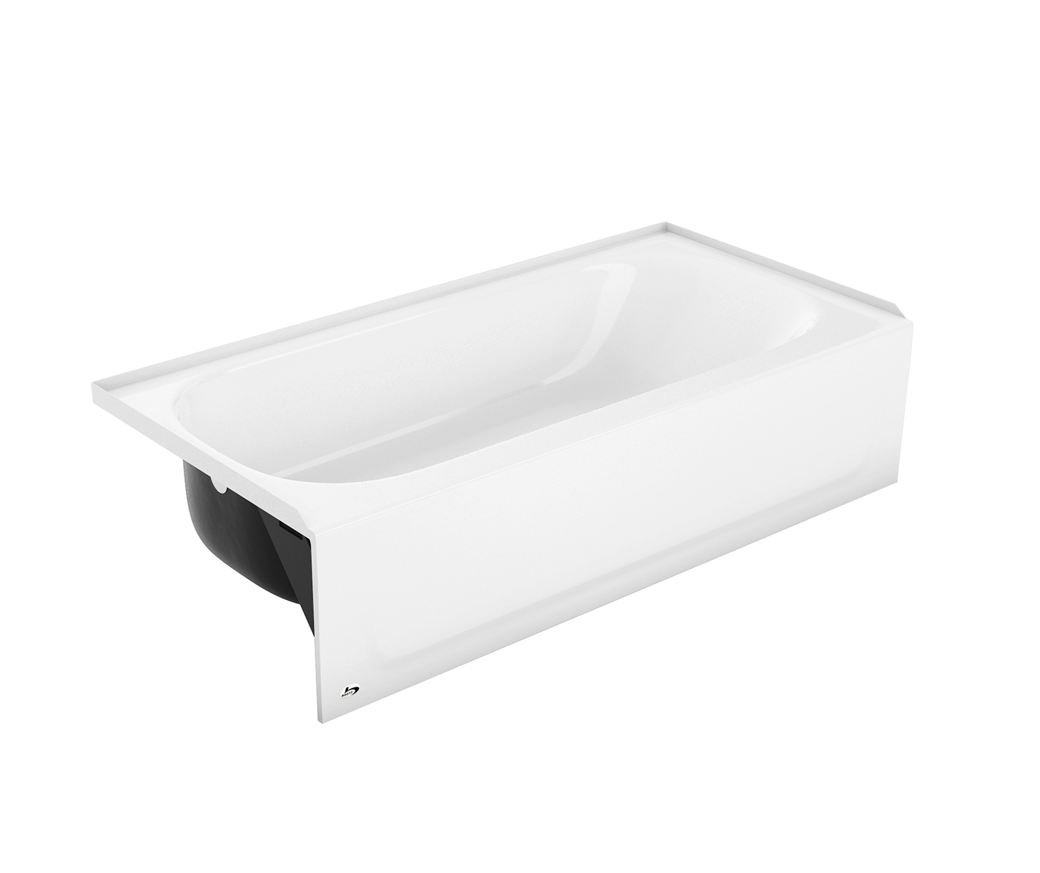 Aloha 6030 Porcelain Enamel Alcove Bathtub