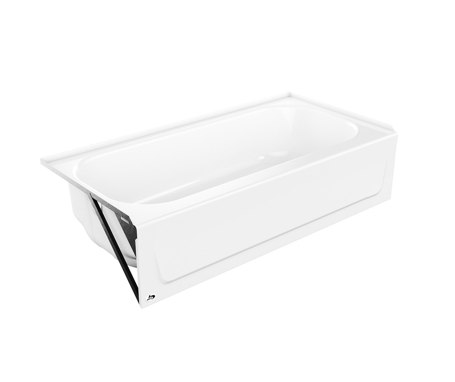 SynIron 2 60 x 30 Porcelain Enamel Alcove Bathtub