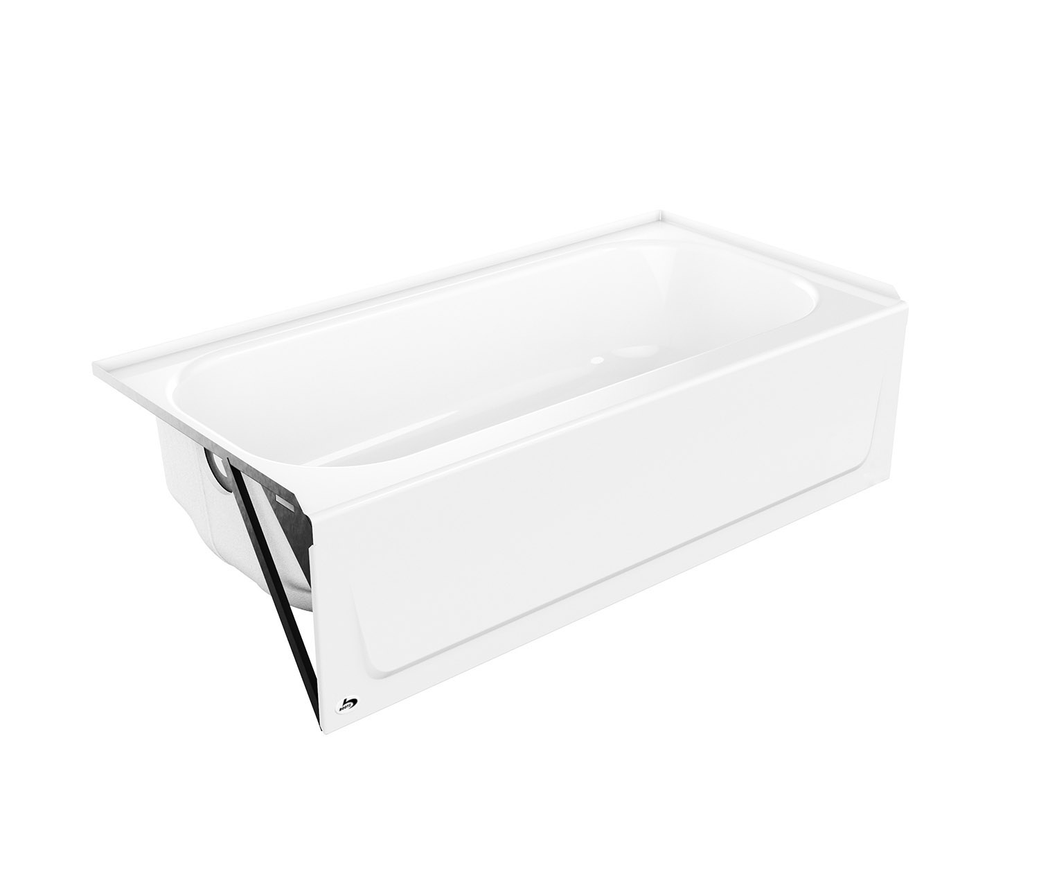 SynIron 2 AFR 60 x 30 Porcelain Enamel Alcove Bathtub