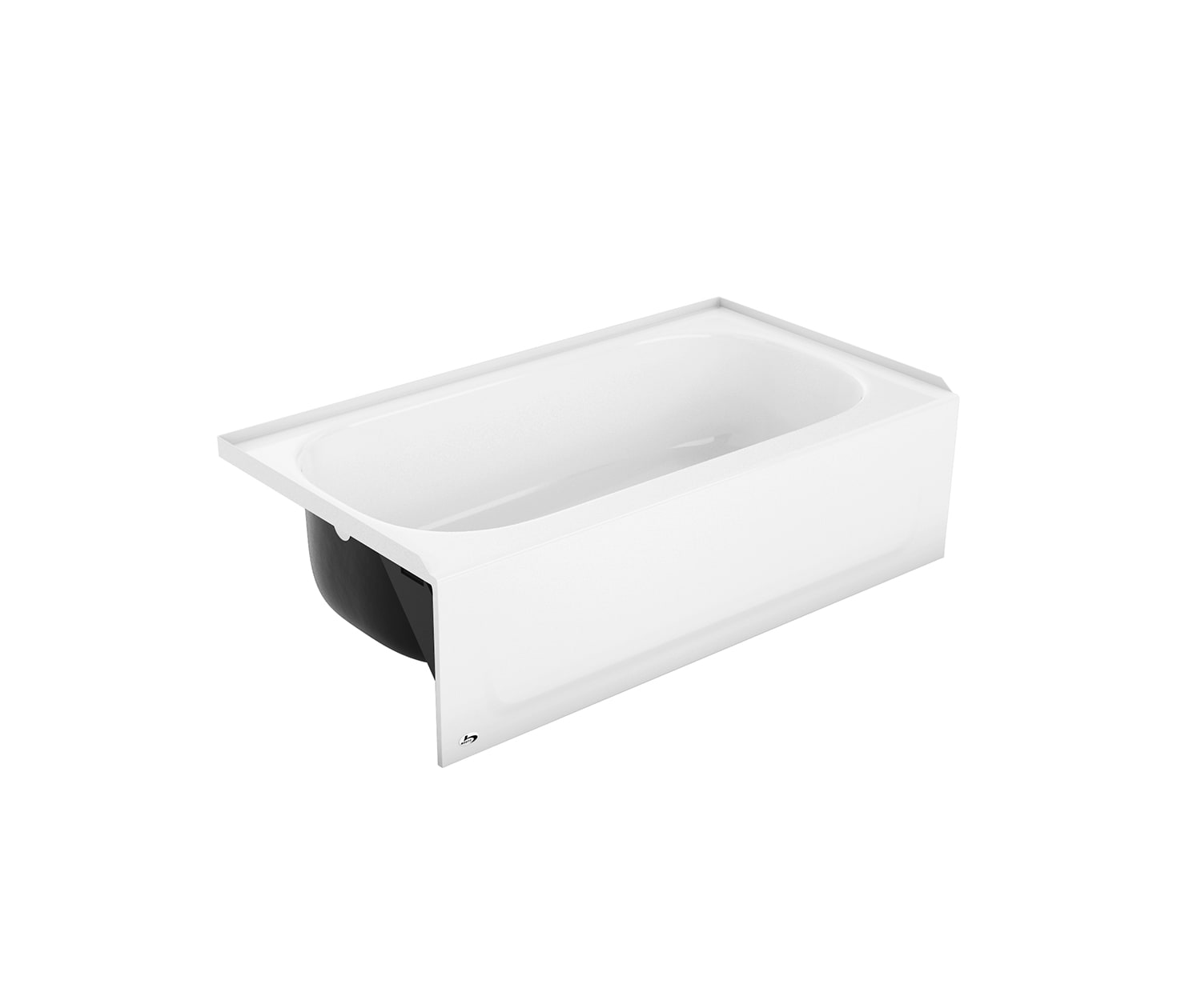 Kona 5430 Porcelain Enamel Alcove Bathtub