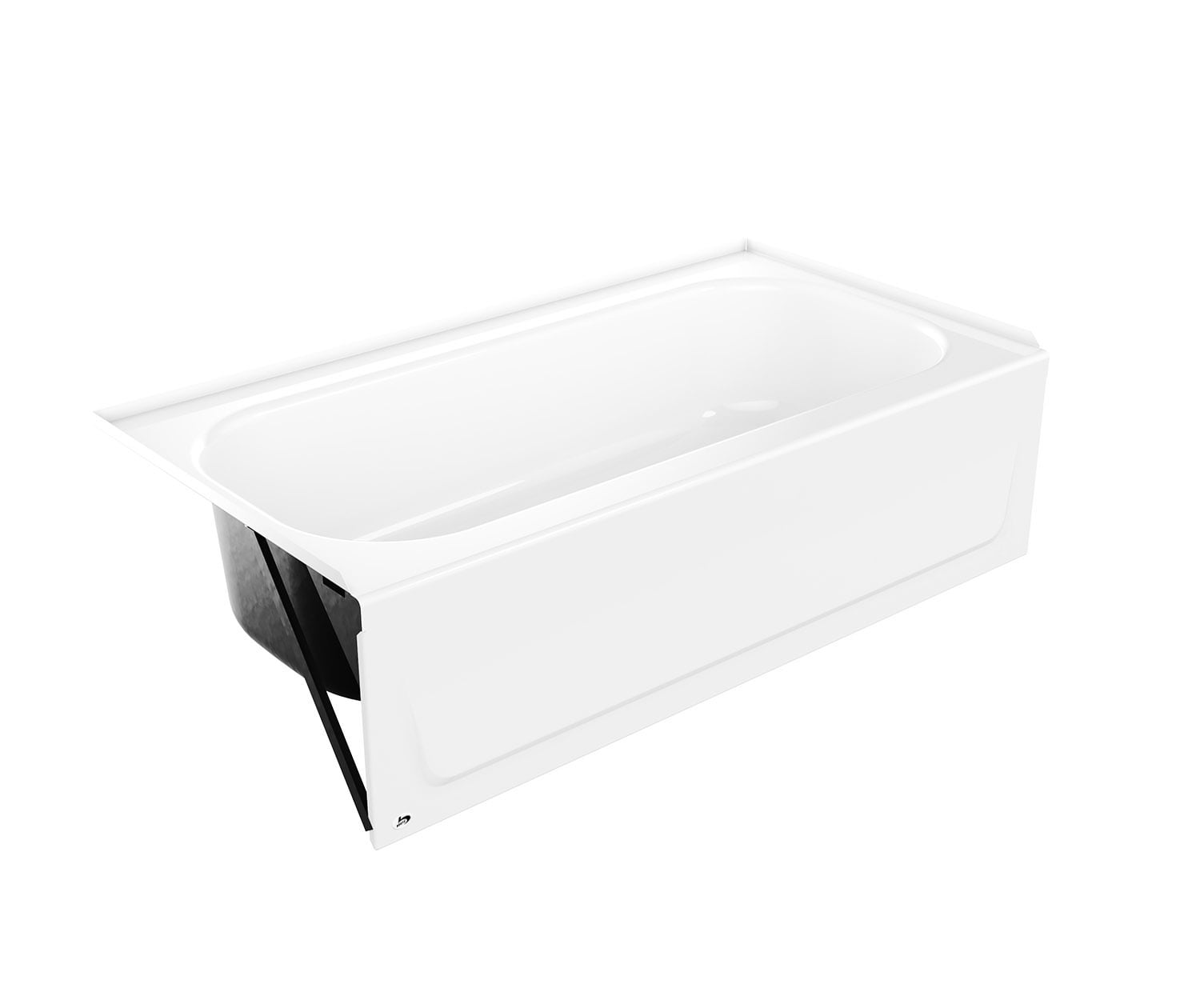 Aloha Plus AFR 60 x 32 Porcelain Enamel Alcove Bathtub