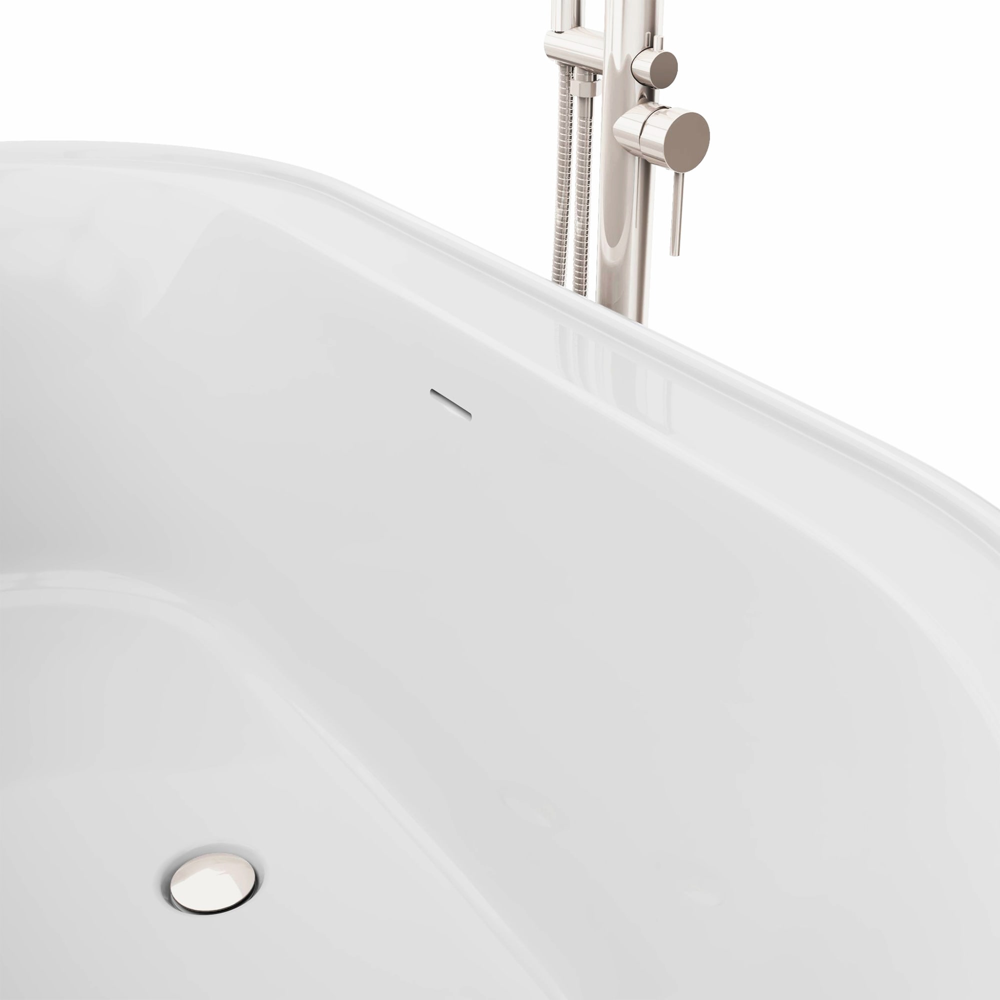 DreamLine Encore 65 3/4 inch L x 34 1/4 inch W x 23 1/8 inch H