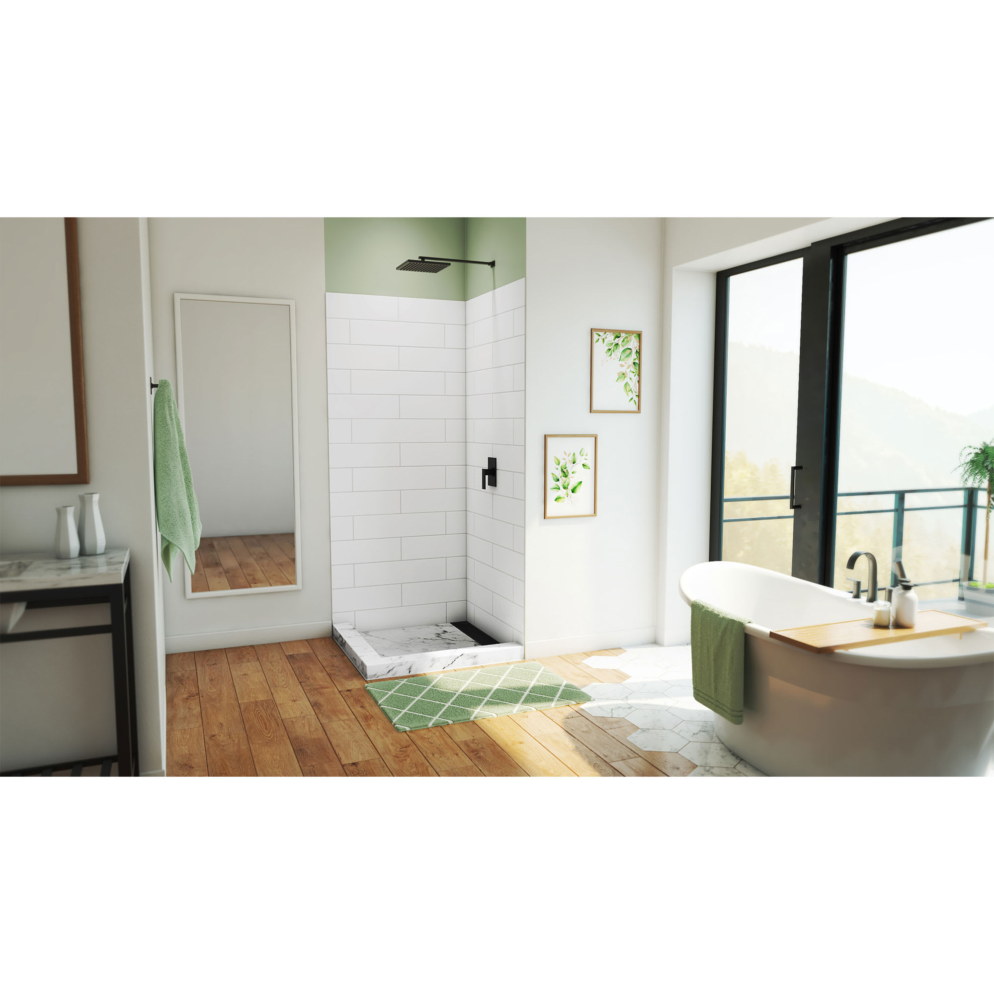WKDS363684_Corner_Shower_Wall_Kit_RS248_36D_36W_84H_ModernSubway_White_WB.jpg