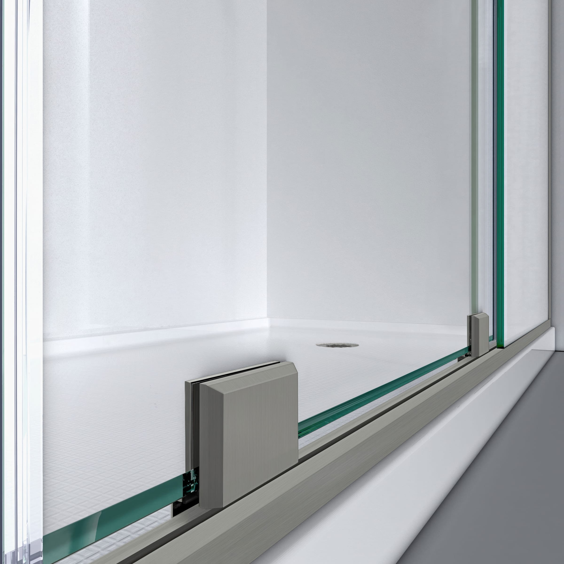 DreamLine Mirage-X 55 - 59 inch W x 71 inch H Frameless Sliding